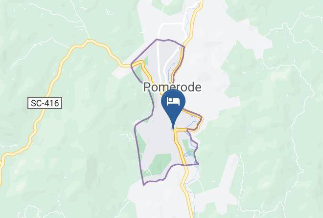 Pomerode - Familien Haus Pousada Maps