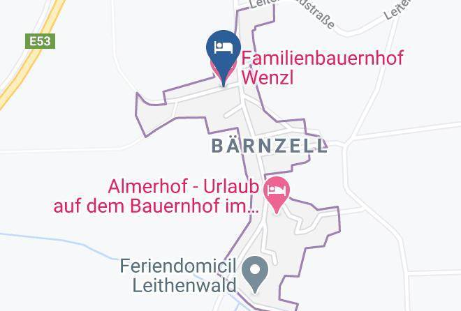 Regen - Familienbauernhof Wenzl Maps