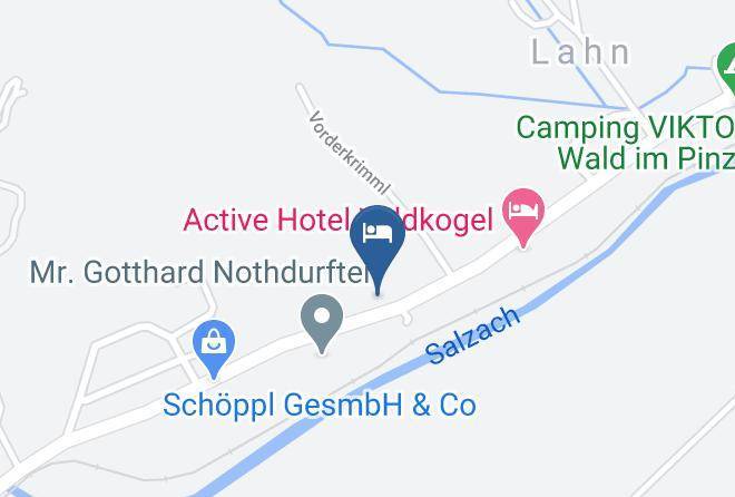 Zell Am See - Familiengasthof Schranz Maps