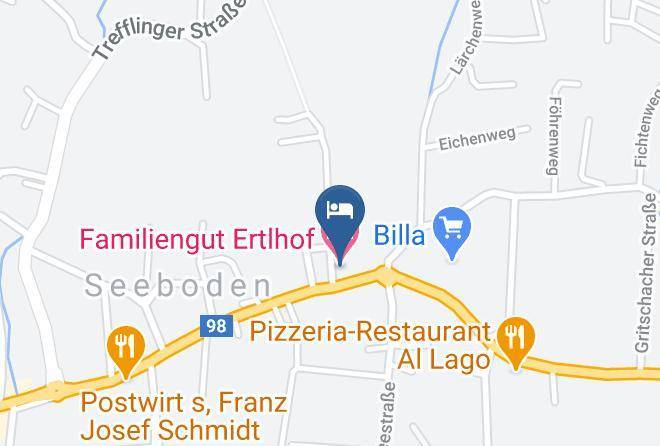 Spittal An Der Drau - Familiengut Ertlhof Maps