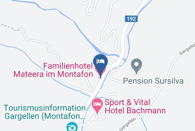 Bludenz - Familienhotel Mateera Im Montafon Maps
