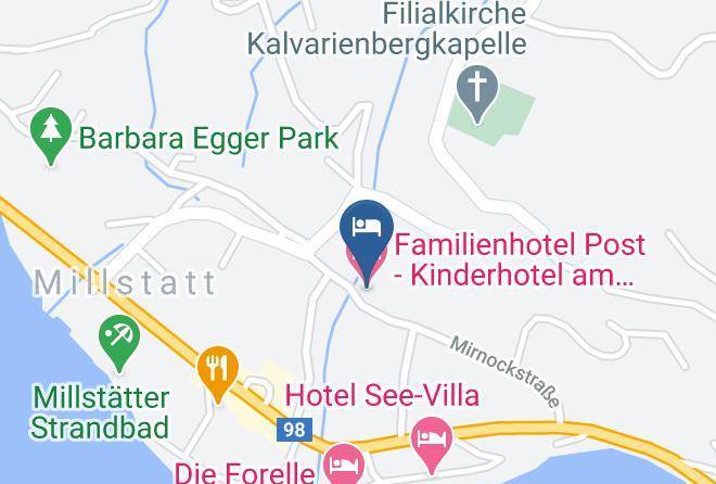 Spittal An Der Drau - Familienhotel Post Kinderhotel Am Millstatter See Maps