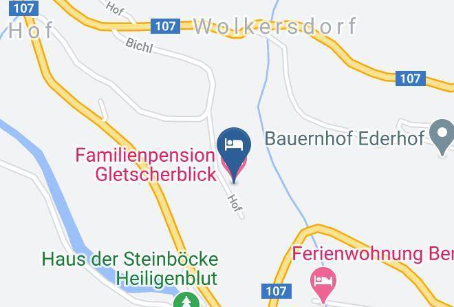 Spittal An Der Drau - Familienpension Gletscherblick Maps