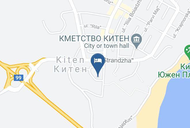 Primorsko - Familna Kashta Dani Maps