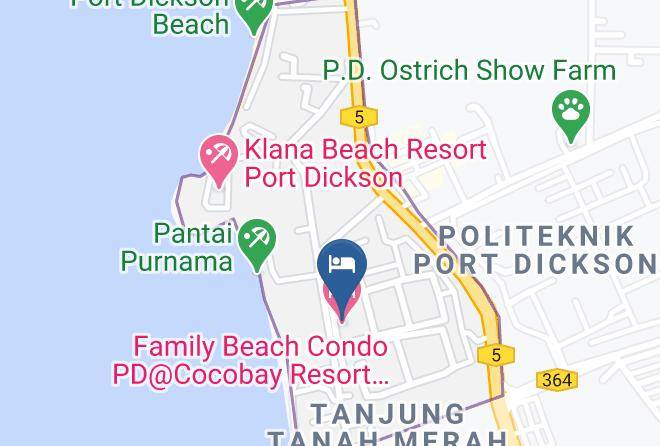 Sirusa - Family Beach Condo Pd Maps