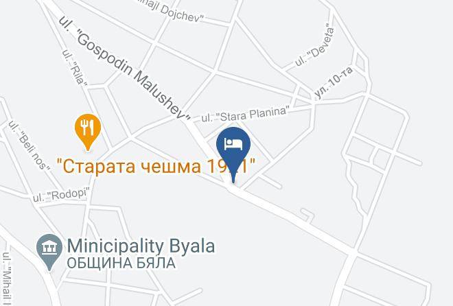 Byala - Family Complex Ivan Moskoyani Maps