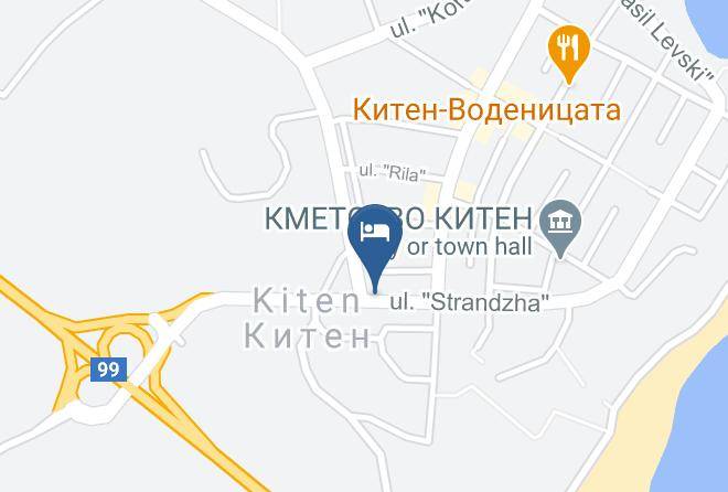 Primorsko - Family Fantastico Hotel Maps