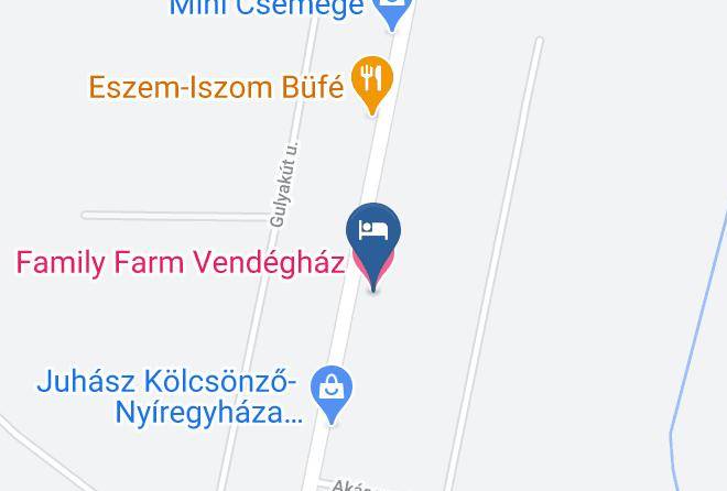 Kotaj - Family Farm Vendeghaz Maps