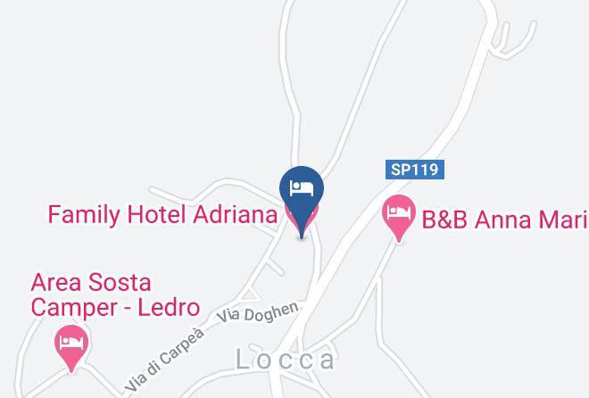 Trento - Family Hotel Adriana Maps