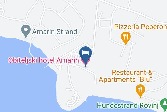 Rovinj - Family Hotel Amarin Maps