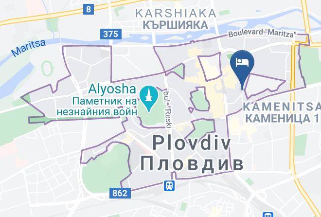 Plovdiv - Family Hotel At Renaissance Square Maps