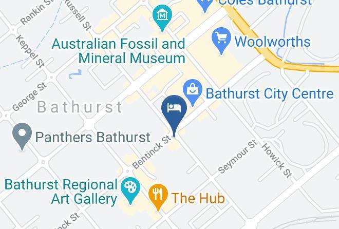 Bathurst Regional - Family Hotel Bathurst Maps