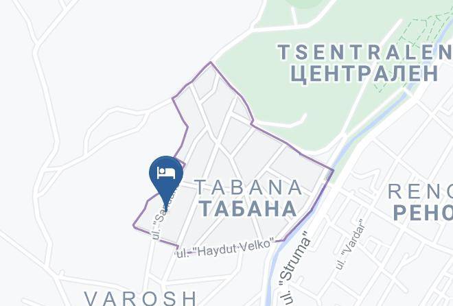 Pernik Kv Tabana - Family Hotel Bistritsa Maps
