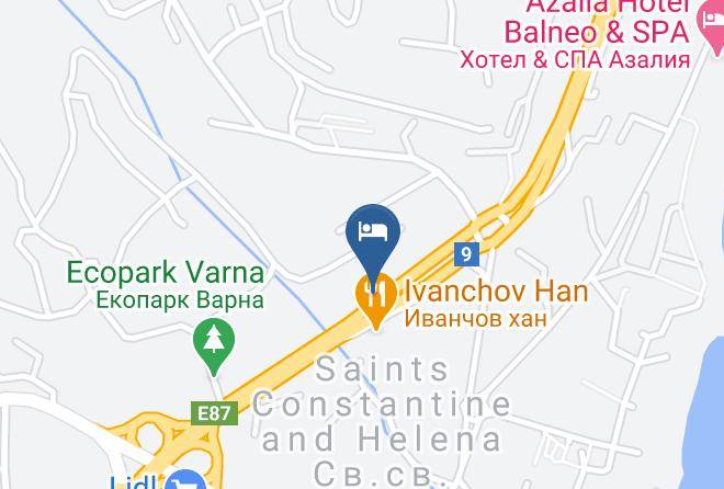 Varna - Family Hotel Botanical Garden Maps