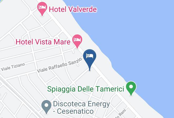 Forli - Family Hotel Cosmopol 3 Stelle Superior Maps