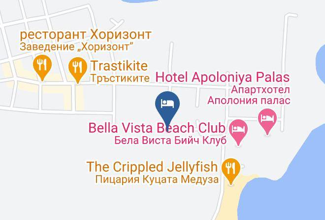 Tsarevo - Family Hotel Dayana Beach Maps