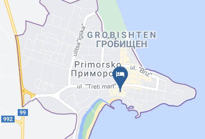 Primorsko - Family Hotel Dayana Maps