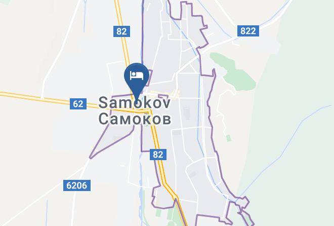 Samokov - Family Hotel Elena Maps