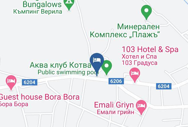 Sapareva Banya - Family Hotel Emaly 2 Maps