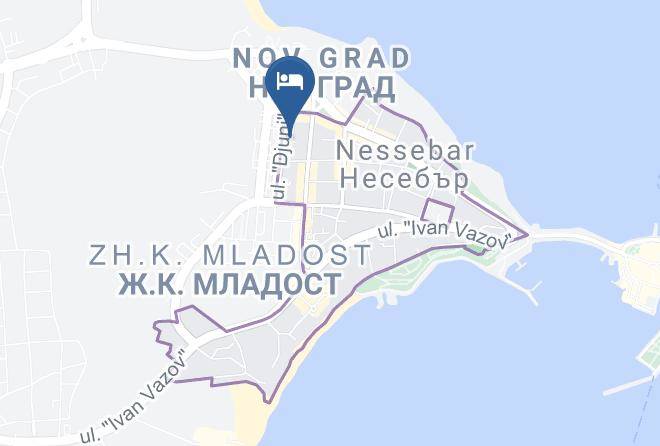 Nesebar - Family Hotel Flora Maps