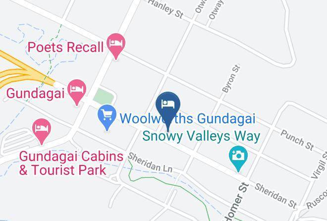Gundagai - Family Hotel Gundagai Maps