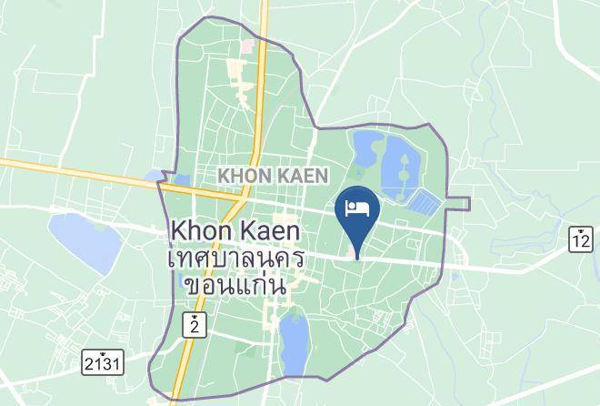 Family Hotel Khon Kaen Map