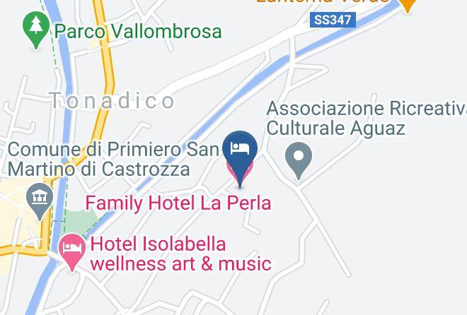 Trento - Family Hotel La Perla Maps