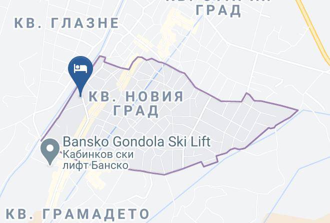 Bansko - Family Hotel Lazur Maps