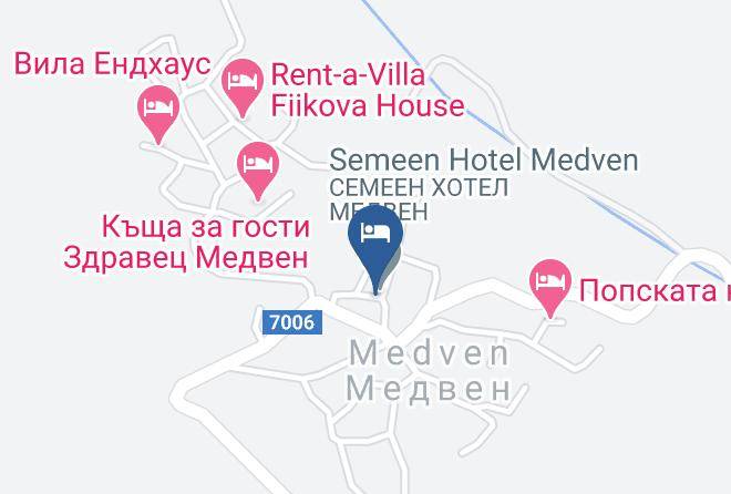 Kotel - Family Hotel Medven 1 Maps