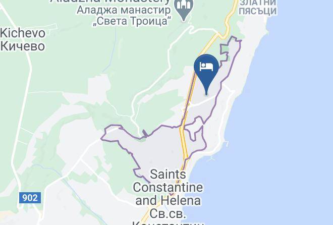Vz Chayka - Family Hotel Mira Maps