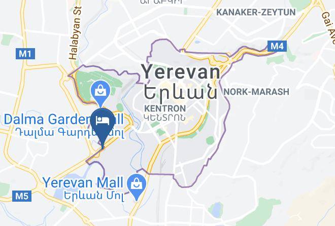 Yerevan - Family Hotel Nigatun Maps