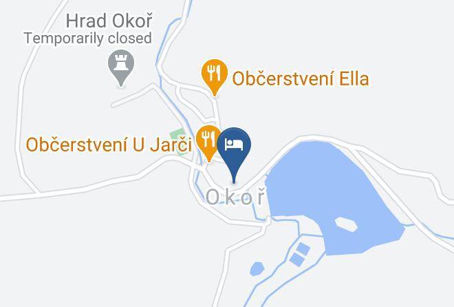 Family Hotel Okor Map