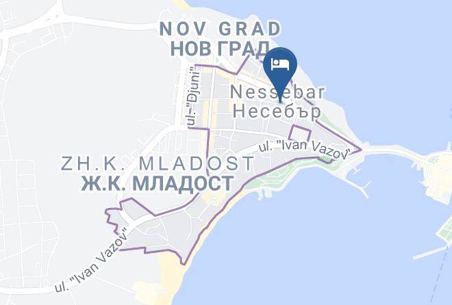 Nesebar - Family Hotel Orfei Maps