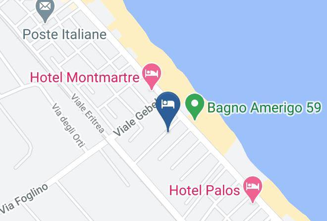 Rimini - Family Hotel Orizzonti Maps