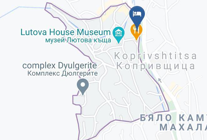 Koprivshtitsa - Family Hotel Restaurant Chuchura Maps