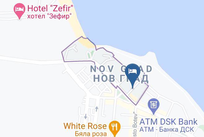 Family Hotel & Restaurant Sofia Map