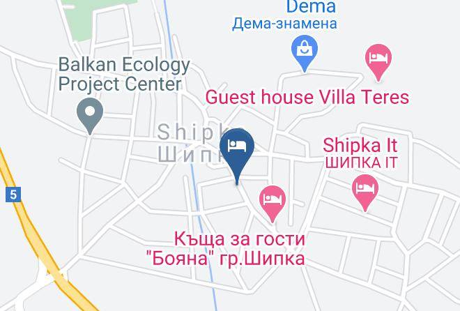 Kazanlak - Family Hotel Saga Maps