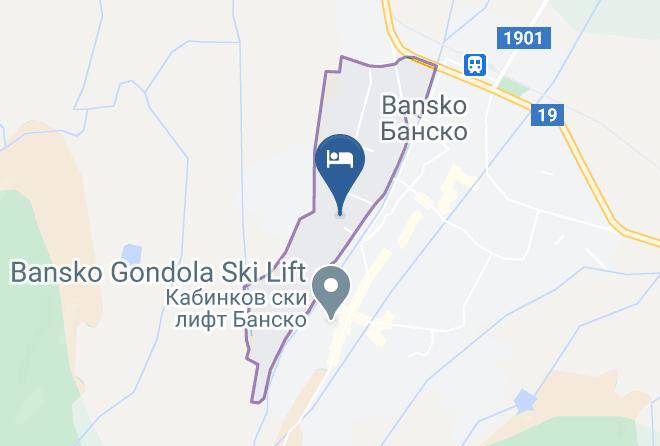 Bansko - Family Hotel Sasha Maps
