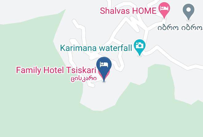 Georgia - Family Hotel Tsiskari Maps