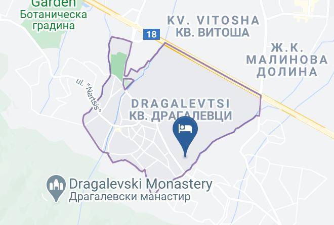 Sofia - Family Hotel Vejen C Sofia Jk Dragalevci Maps