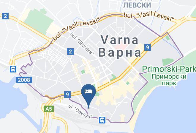 Varna - Family Hotel Venera Maps
