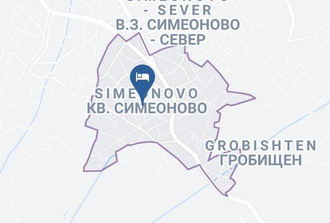 Sofia - Family Hotel Zdravets Maps