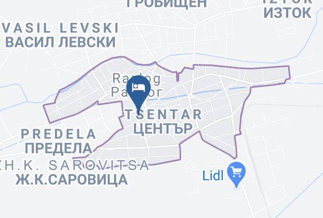 Razlog - Family Hotel Zora Maps