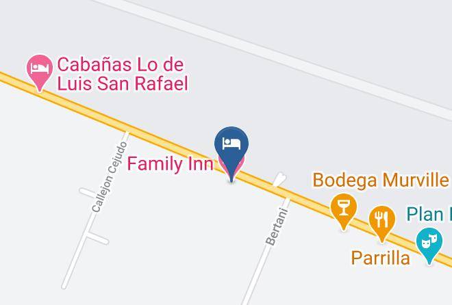 San Rafael - Family Inn Hotel Maps