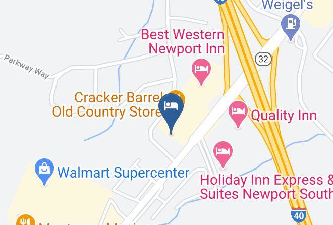 Cocke - Family Inns Of America Maps