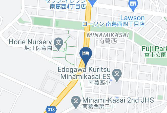 Edogawa Ward - Family Resort Fifty's For Maihama Maps