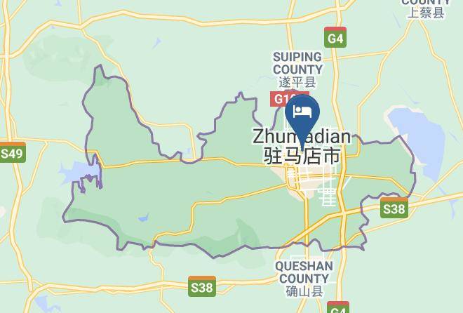 Zhumadian - Family Tianzhongxing Hotel Zhumadian Maps