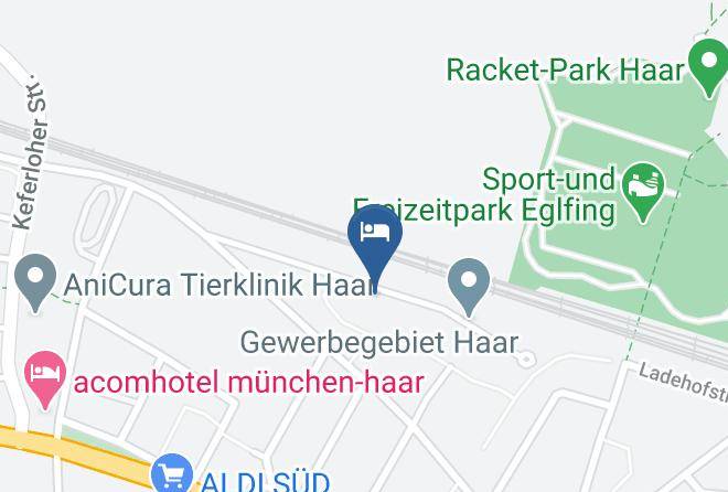 Munich District - Fana Pension Maps