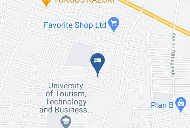 Rubavu - Fanad Hotel Gisenyi Maps