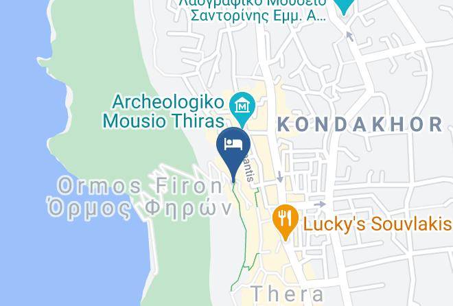 Thira - Fanari Vista Suites Maps